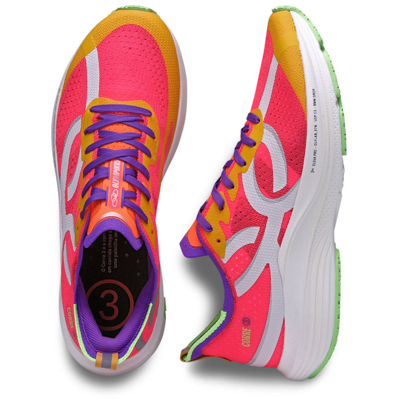 Tênis Olympikus Corre 3 Rosa